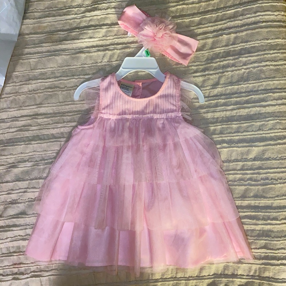 Cute formal dress with headband